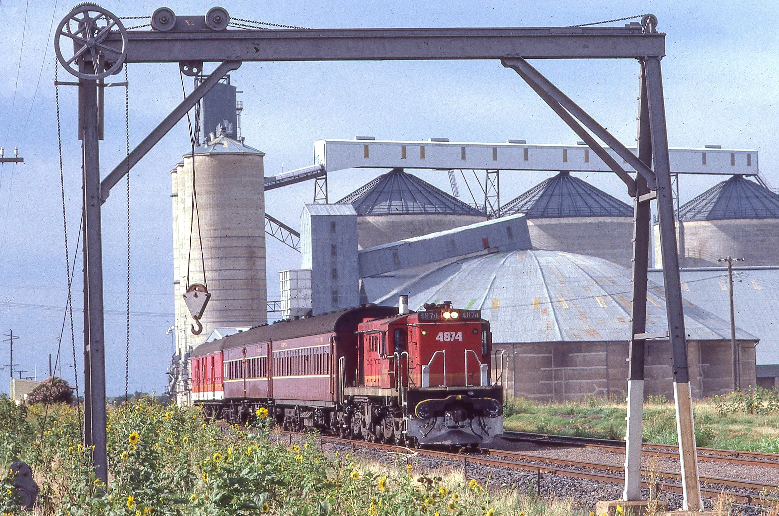 The Werris Creek to Moree portion of the North Mail - summer 1987