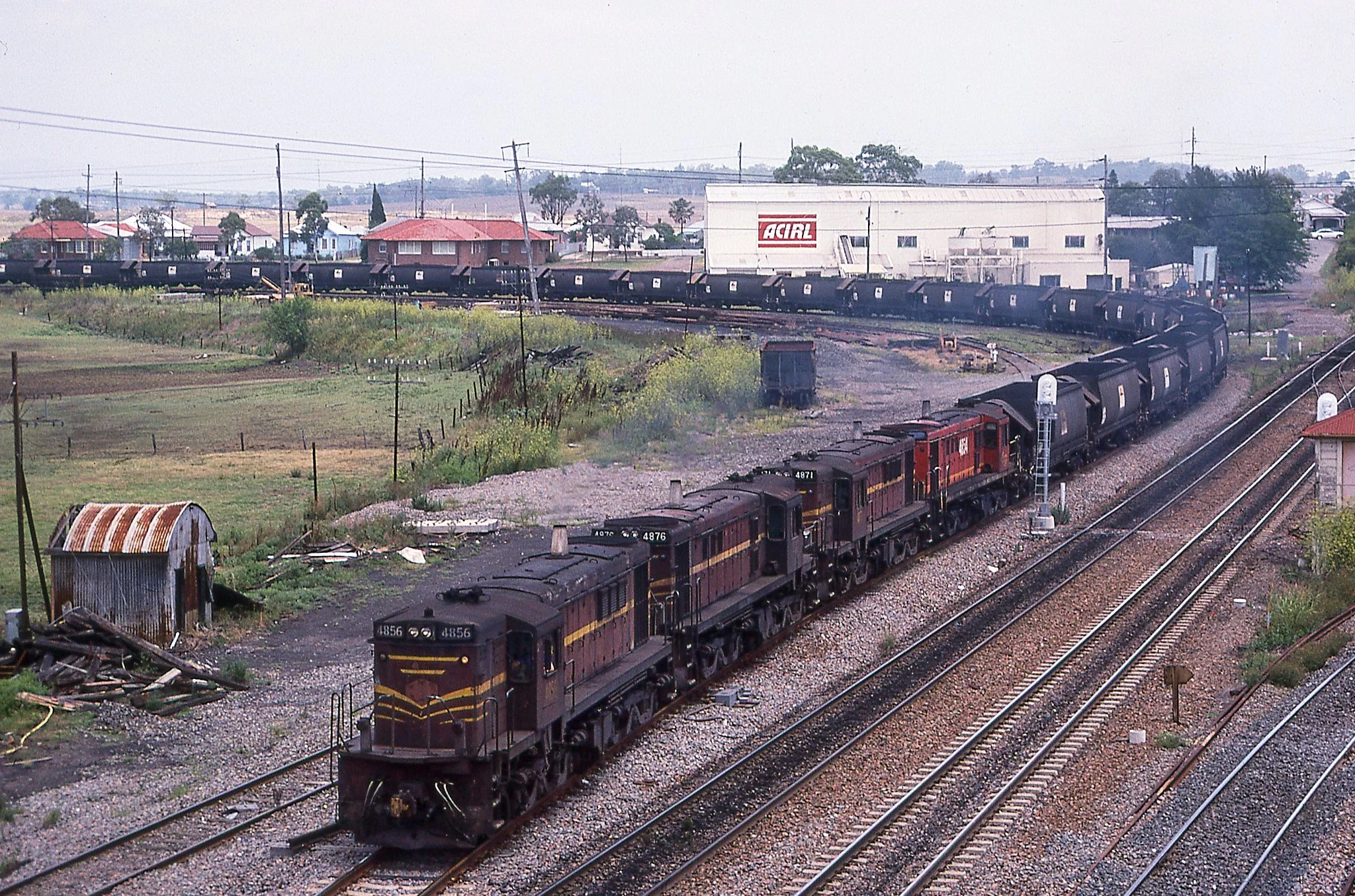 4856+4876+4871+4854 East Greta Junction. January 1988