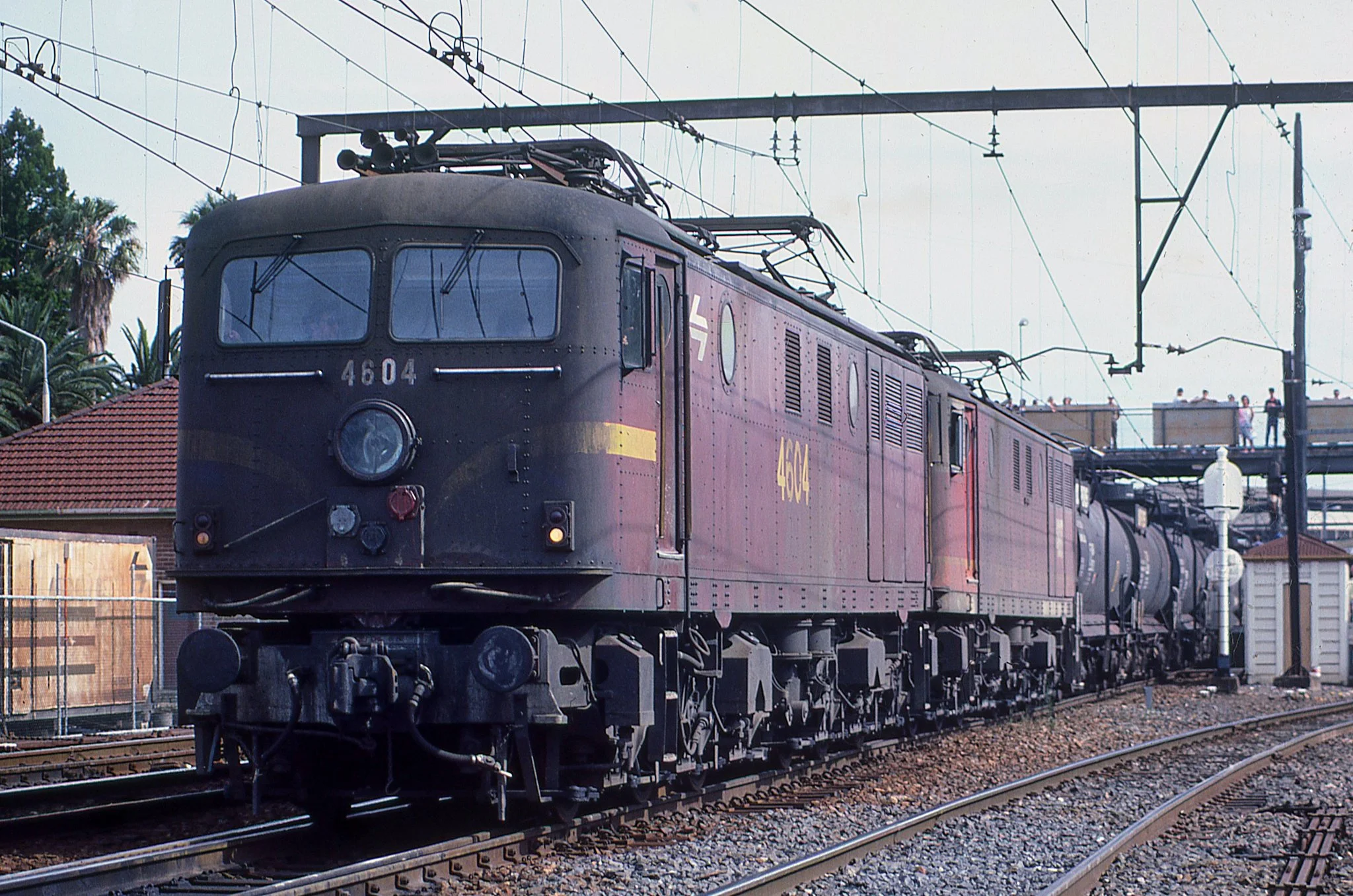 4604 leads another 46 class at Gosford. November 1986