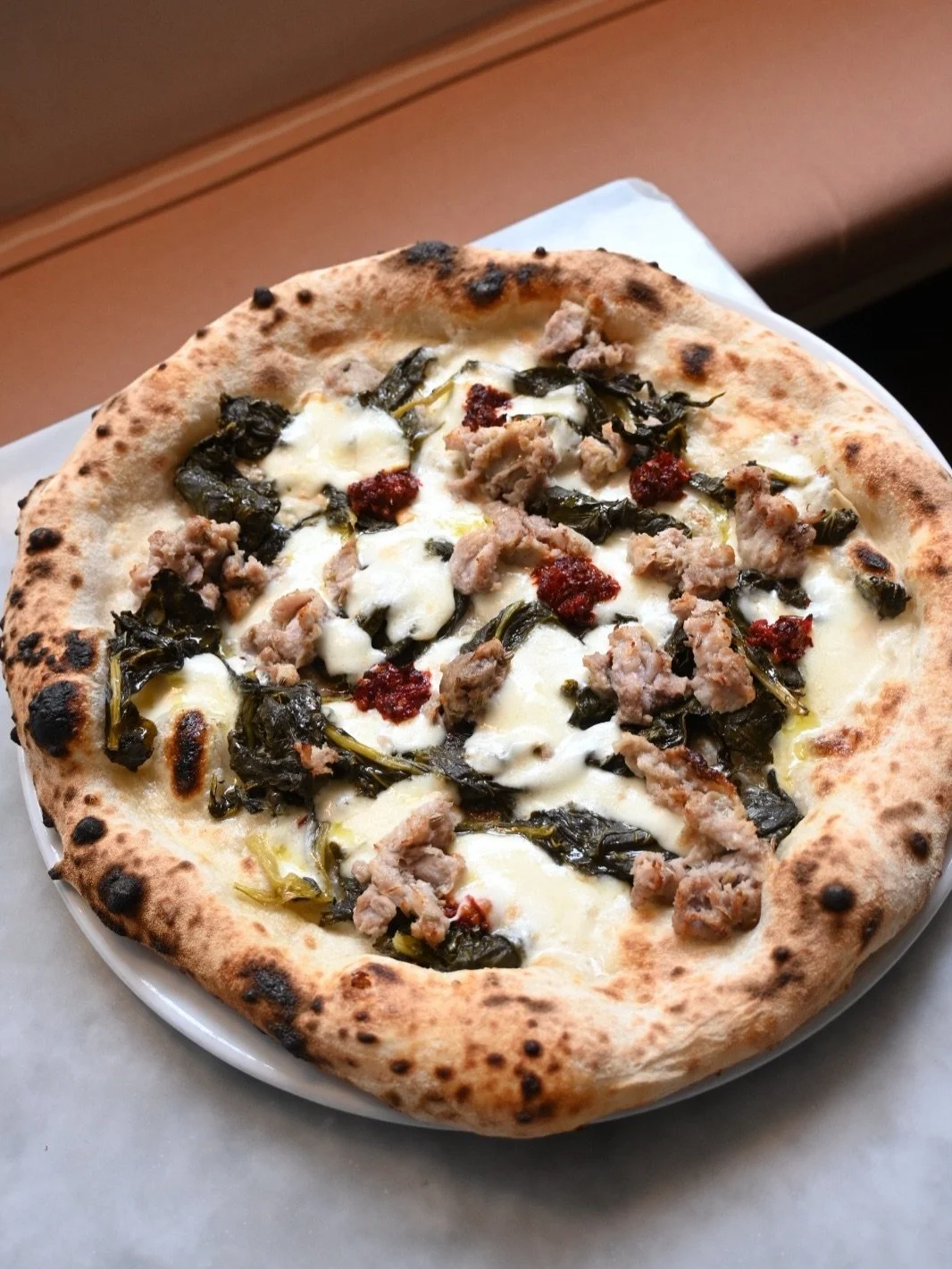 New season, new menu and we&rsquo;ve been waiting for this one.
December is here, and everything on our menu feels a little deeper, a little cozier, made for this time of year.
Our Special of the Month, Salsiccia, friarelli &amp; nduja &amp; Cavolo, 