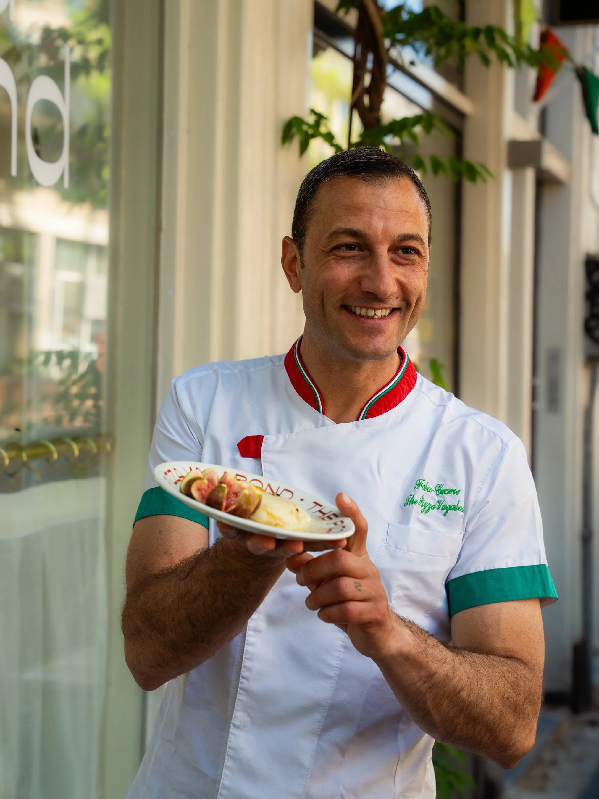 Provoletta and Fichi, our starter that feels fresh and summery is back. Come and try it.