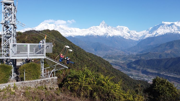 ZIp Line Flyer Pokhara