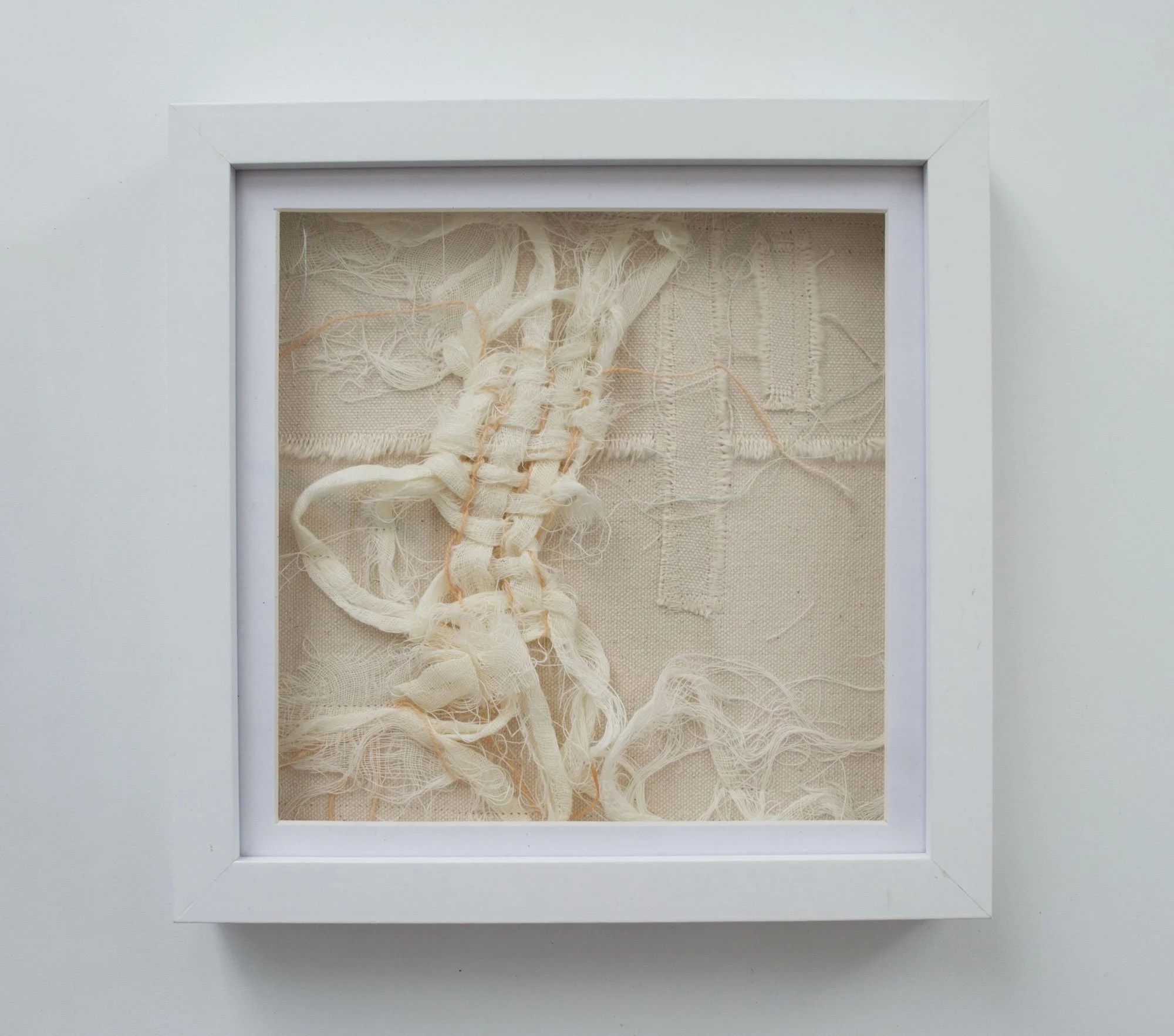 Renewal Abstract Woven Textile Art