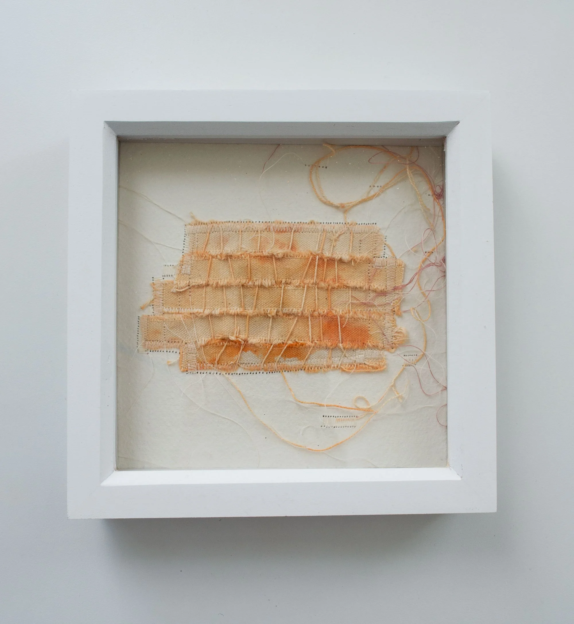 Healing with Woven Textiles: Neutral Abstract Art