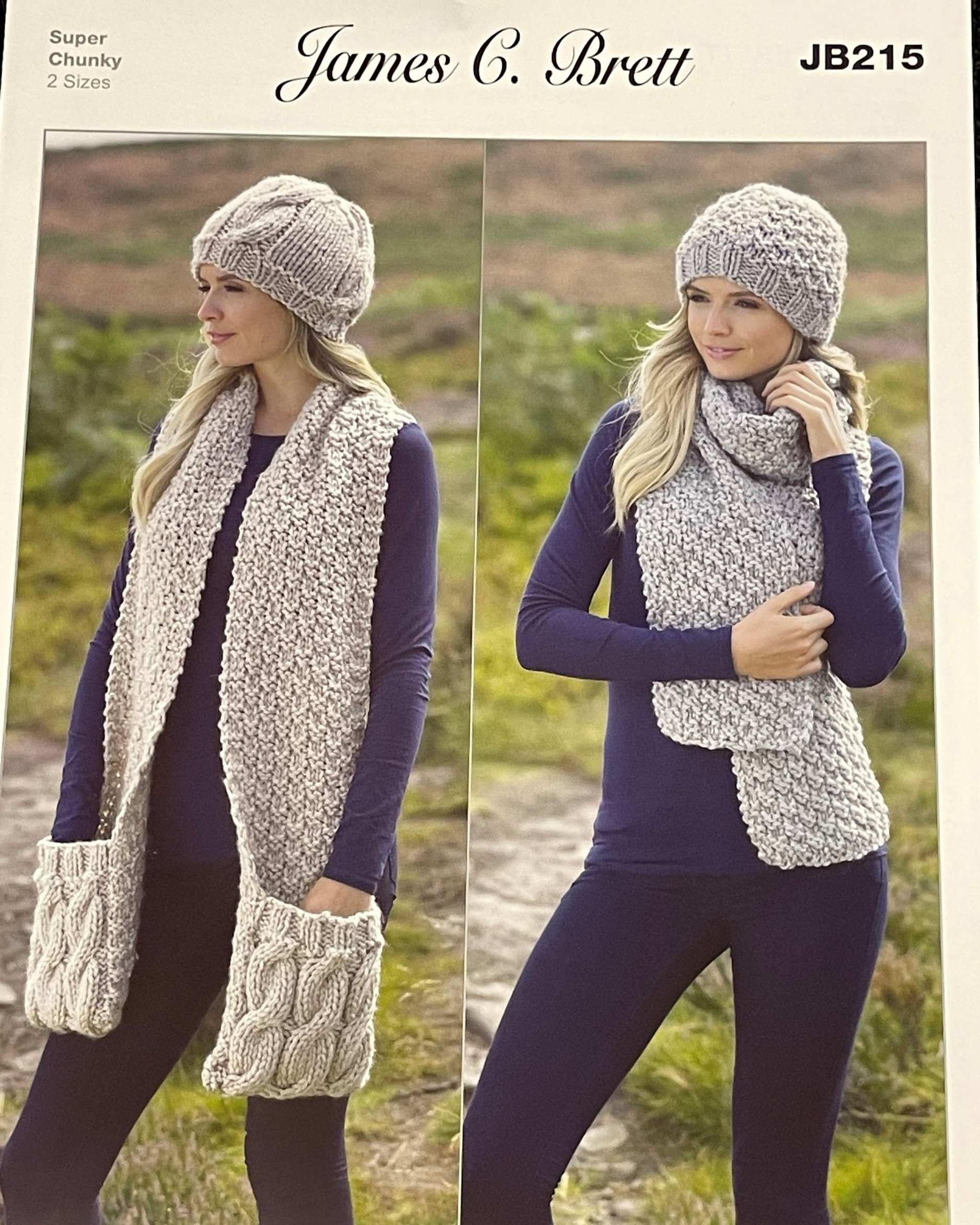 Knitting Kit: chunky hat and scarf