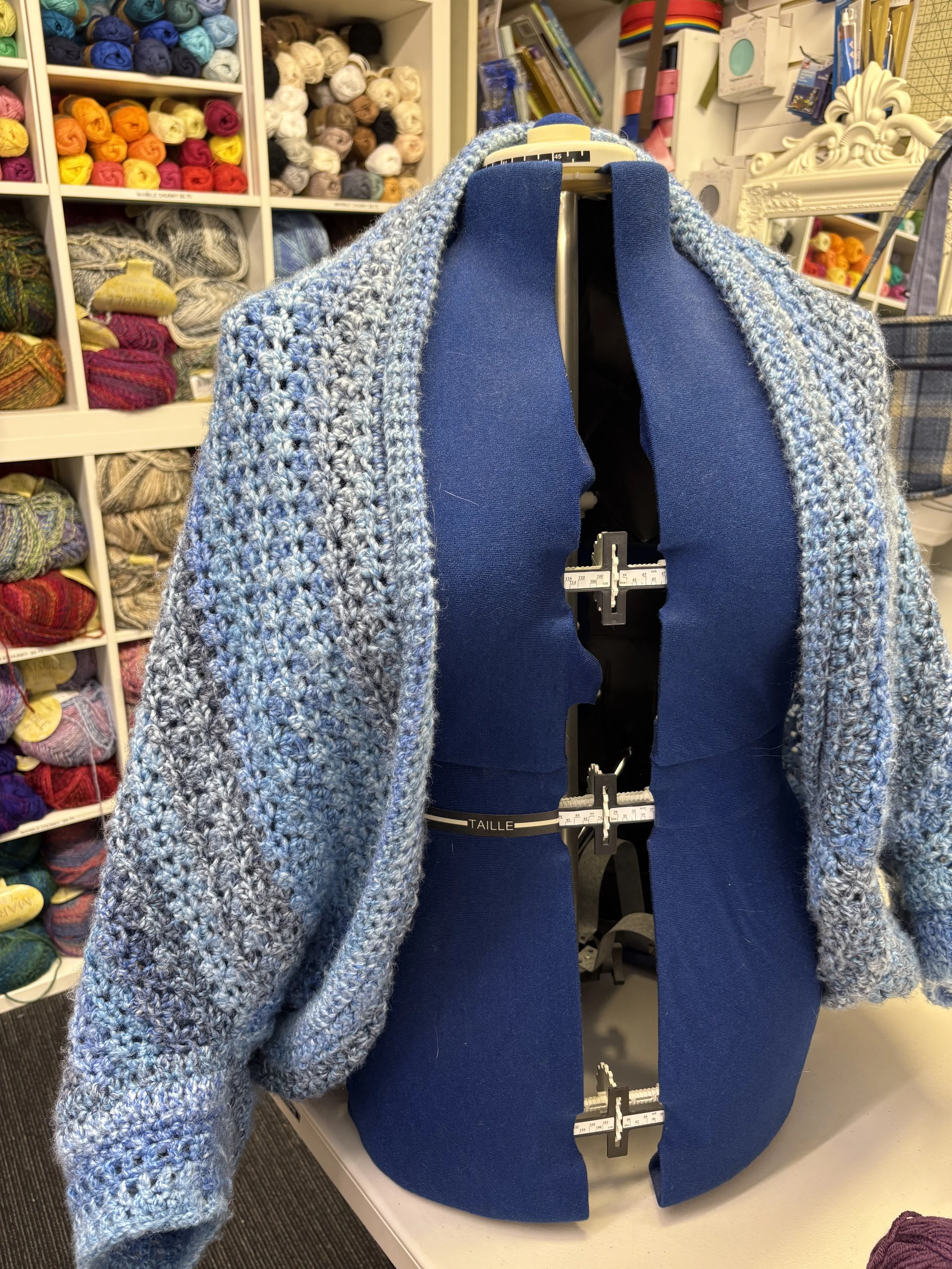 Cosy Shrug Crochet Workshop