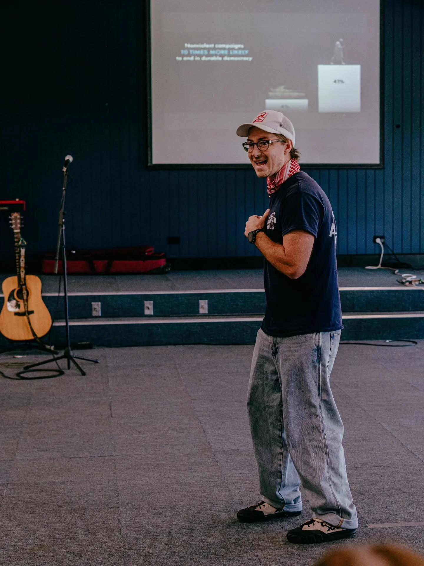 This Sunday we have Pastor Jarrod preaching to us in the flesh! We always look forward to hearing from him in person.
We'll also be finishing church up a little earlier to go and participate in March for Palestine in the City. If you'd like to know m