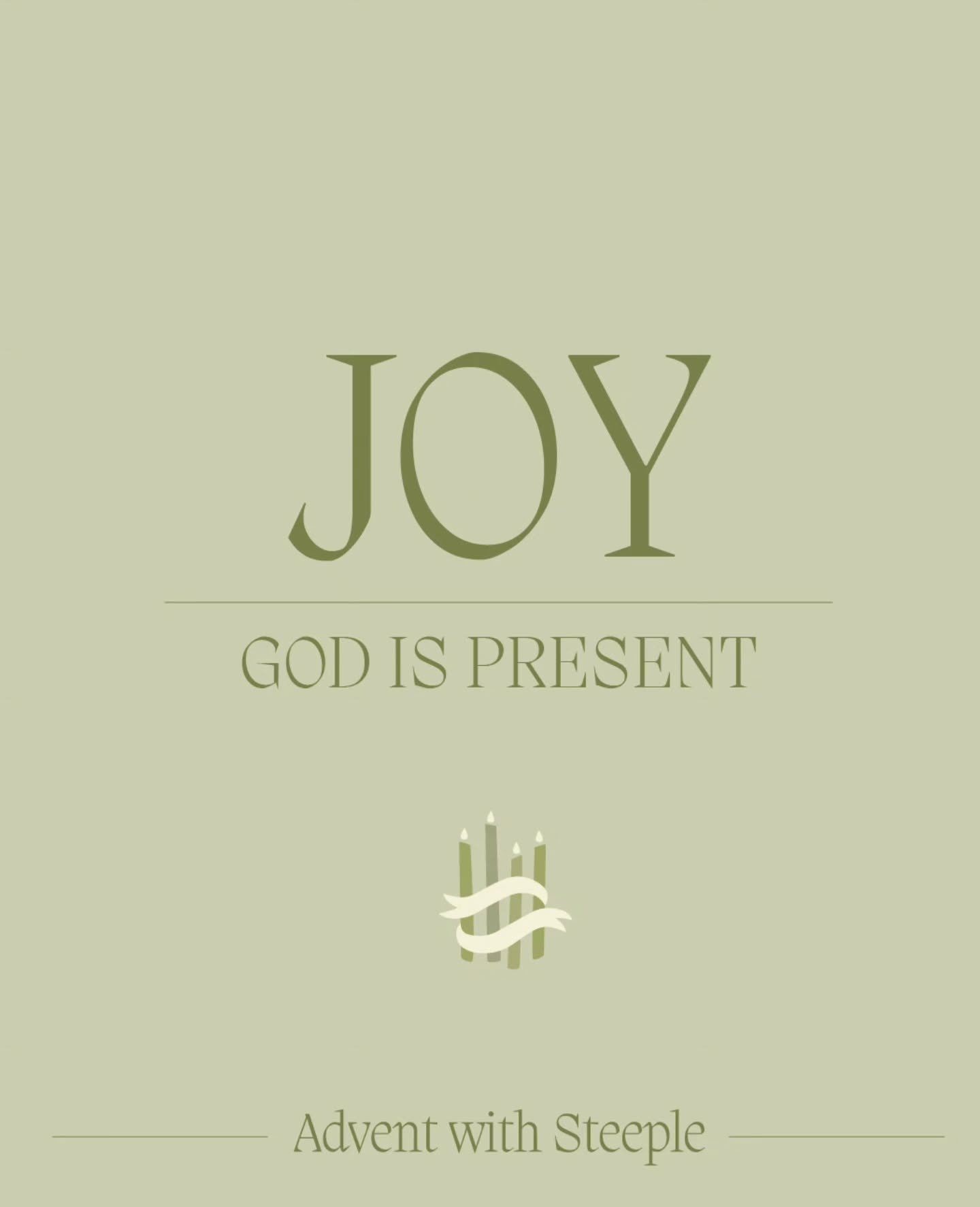 Advent Week Three: Joy

During the third Sunday of Advent we paused to sit with the promise that the birth of Jesus is good news that brings great joy for all people. We were also reminded that this joy is not something we can manufacture or perform.