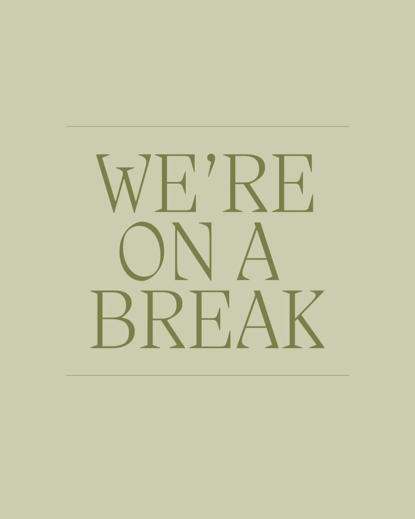 Just a reminder that we are taking a short break, with no service tomorrow and gathering again on Sunday 11 January.

In the meantime, we encourage you to visit other churches if you&rsquo;d like,  keep connecting with each other over the break and t