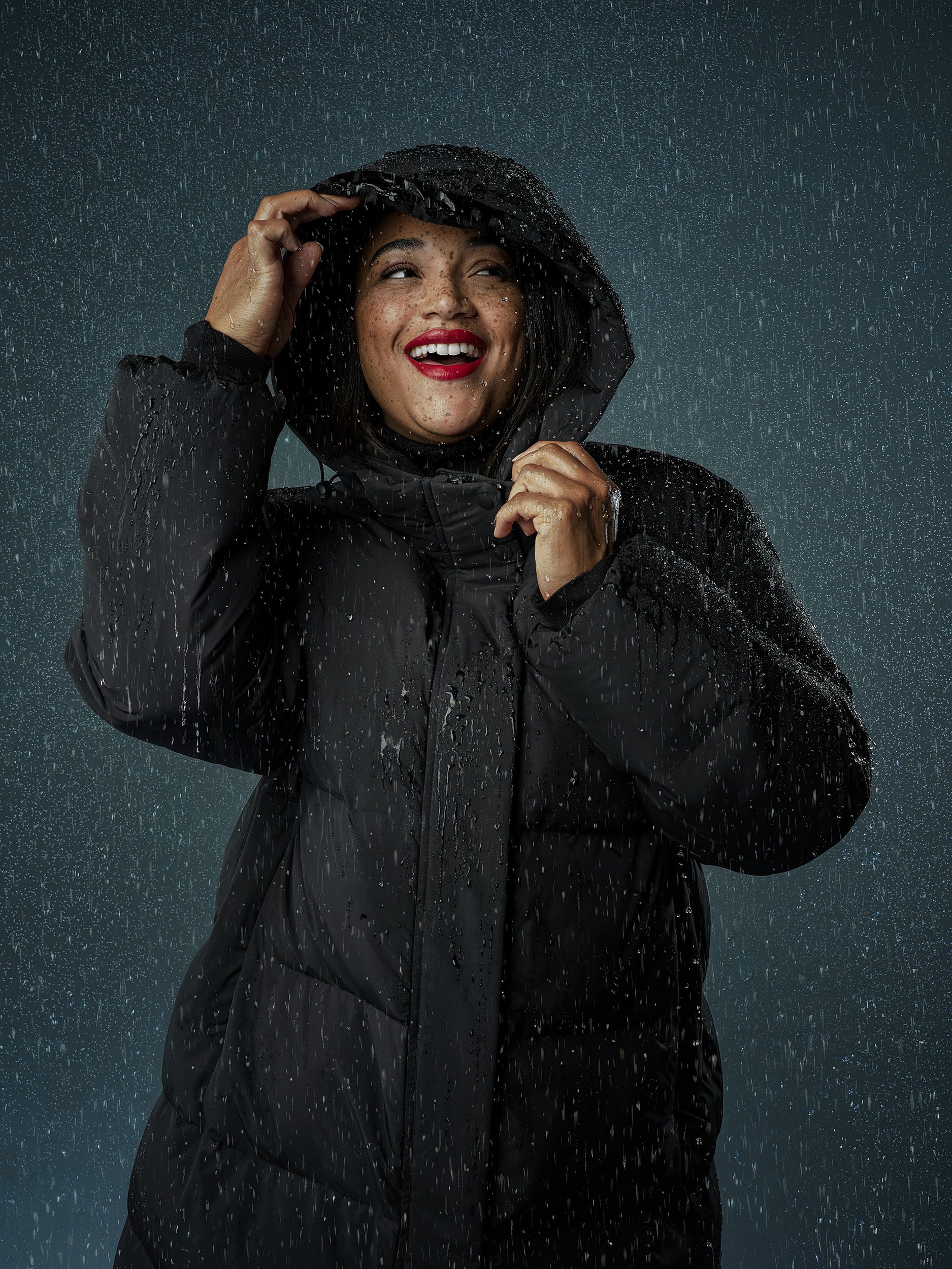 All season jacket rain