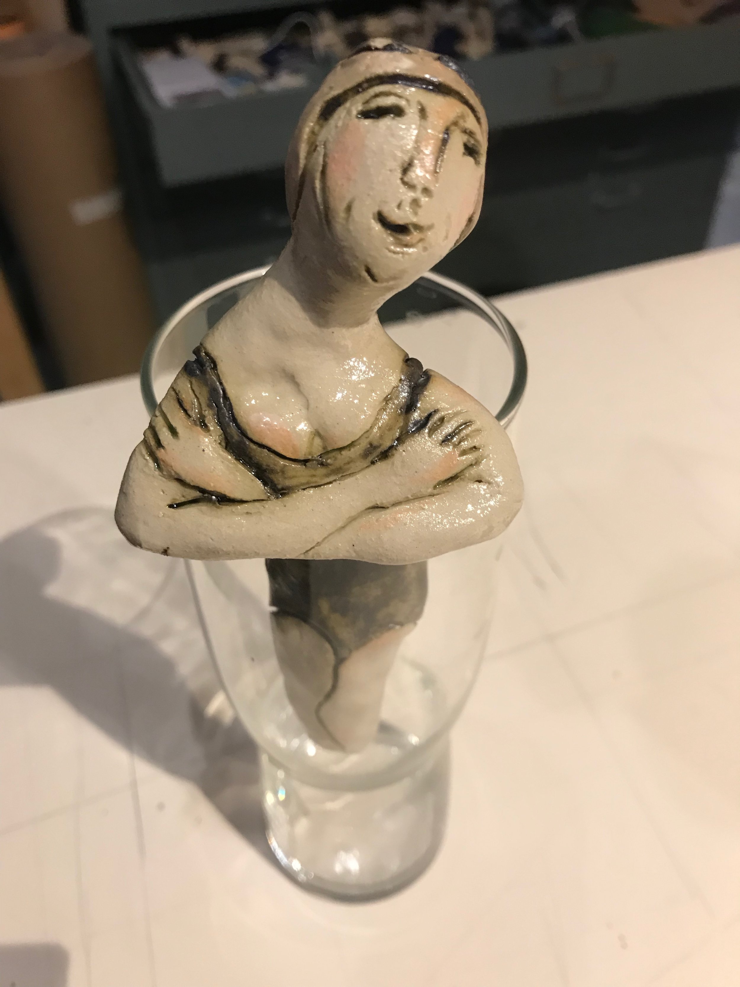 Zwemster J- keramiek 2023 te koop 90 euro