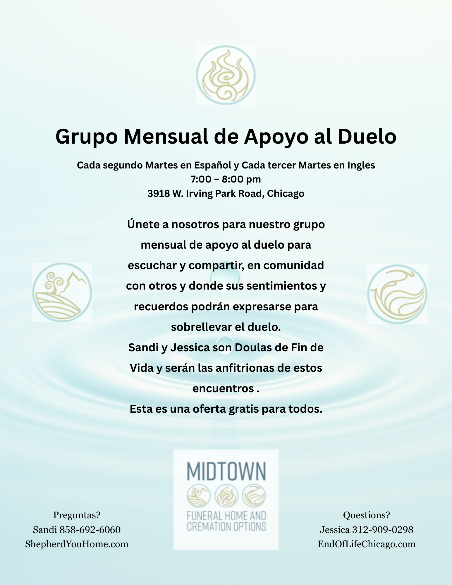 Grupo Mensual de Apoyo al Duelo