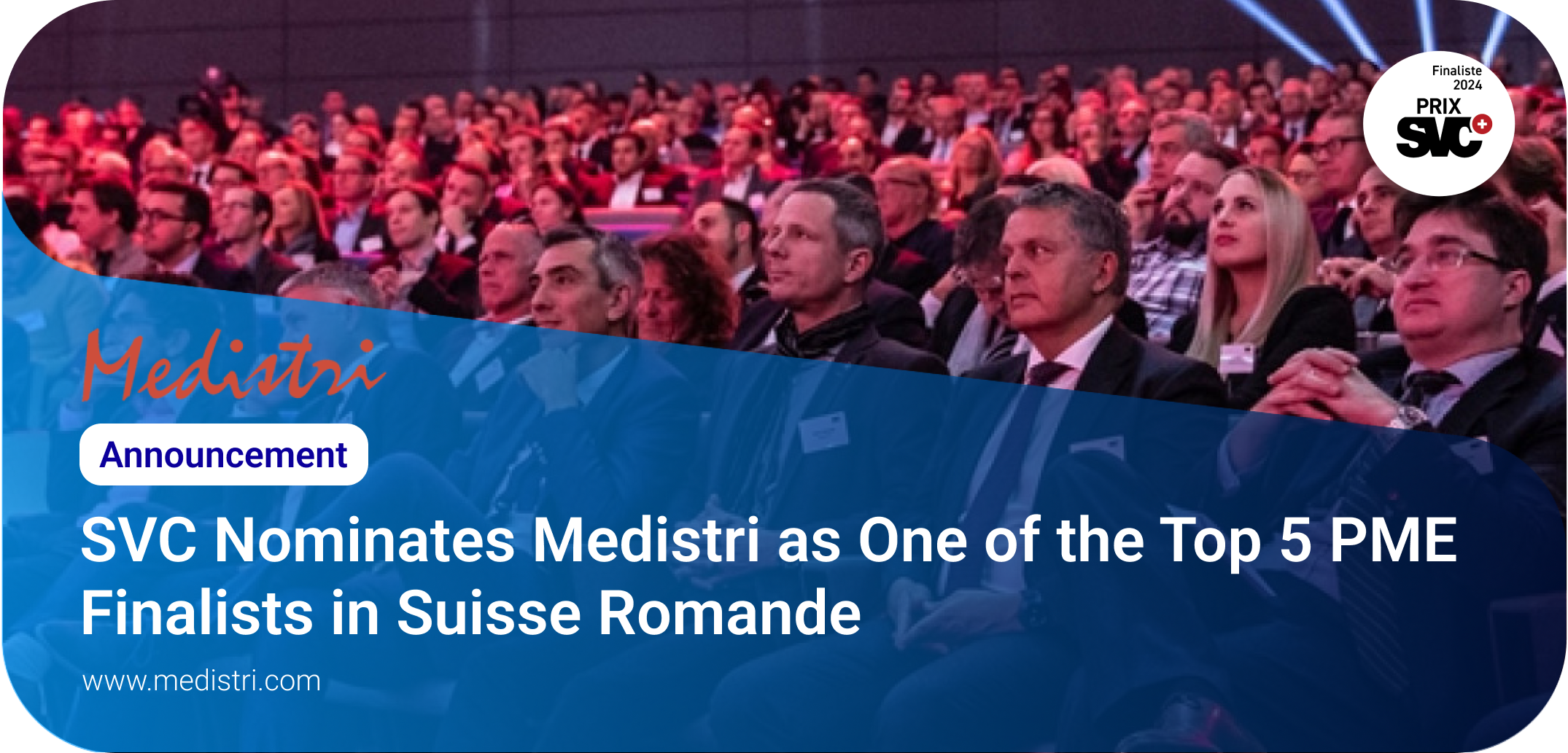 SVC Nominates Medistri as One of the Top 5 PME Finalists in Suisse Romande