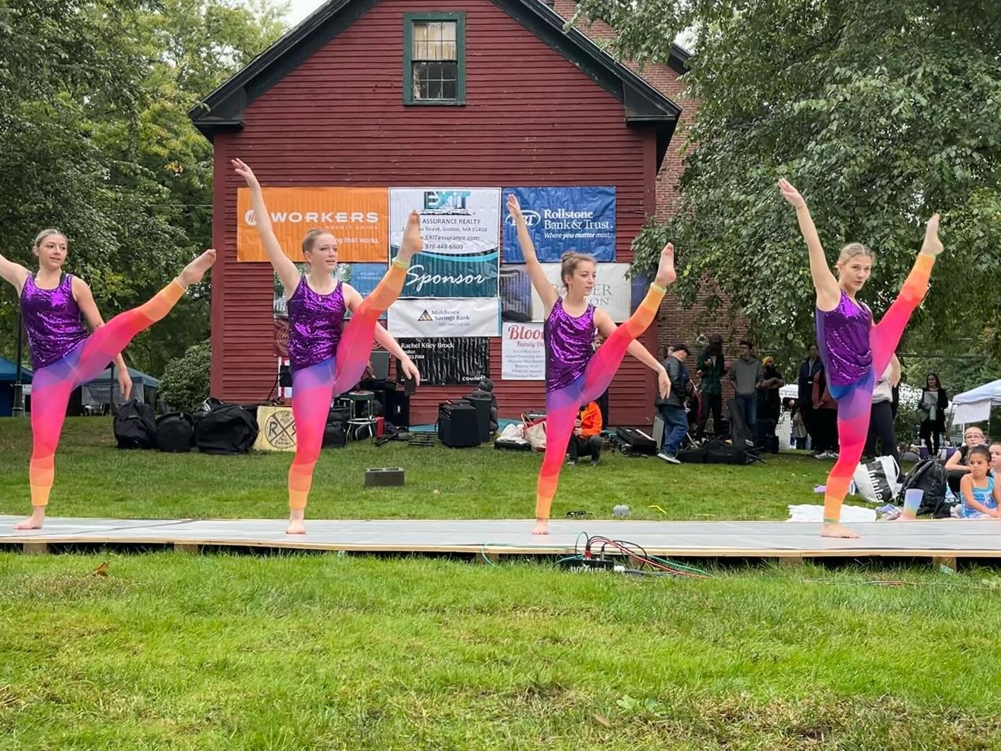 Not only does @nashobavalleydanceacademy generous donate and build the stage for each of our events but they always put on an amazing performance. Don&rsquo;t forget to check them out on stage at 12. Check out @caity_caity_the_ice_cream_lady booth 93
