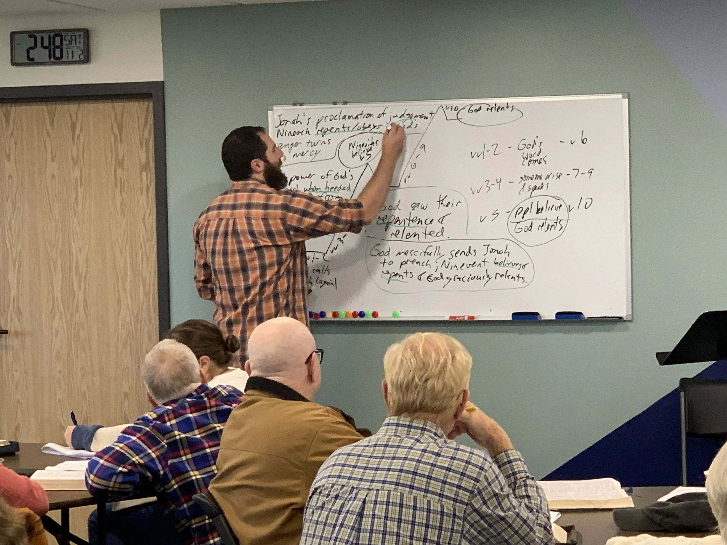 Michael McKittrick teaching preaching coaching to pastors and speakers to communicate well and teach God's word in a powerful way for churches and Christians