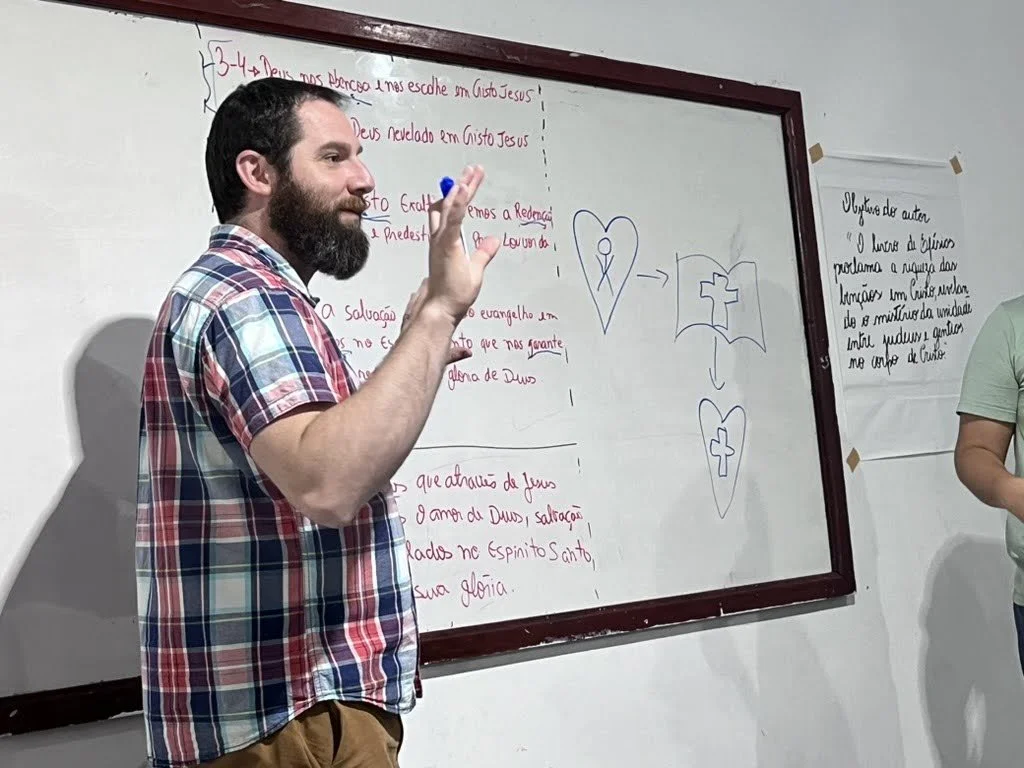 Michael McKittrick teaching Christians and congregations how to study scripture and practice learning about Jesus.