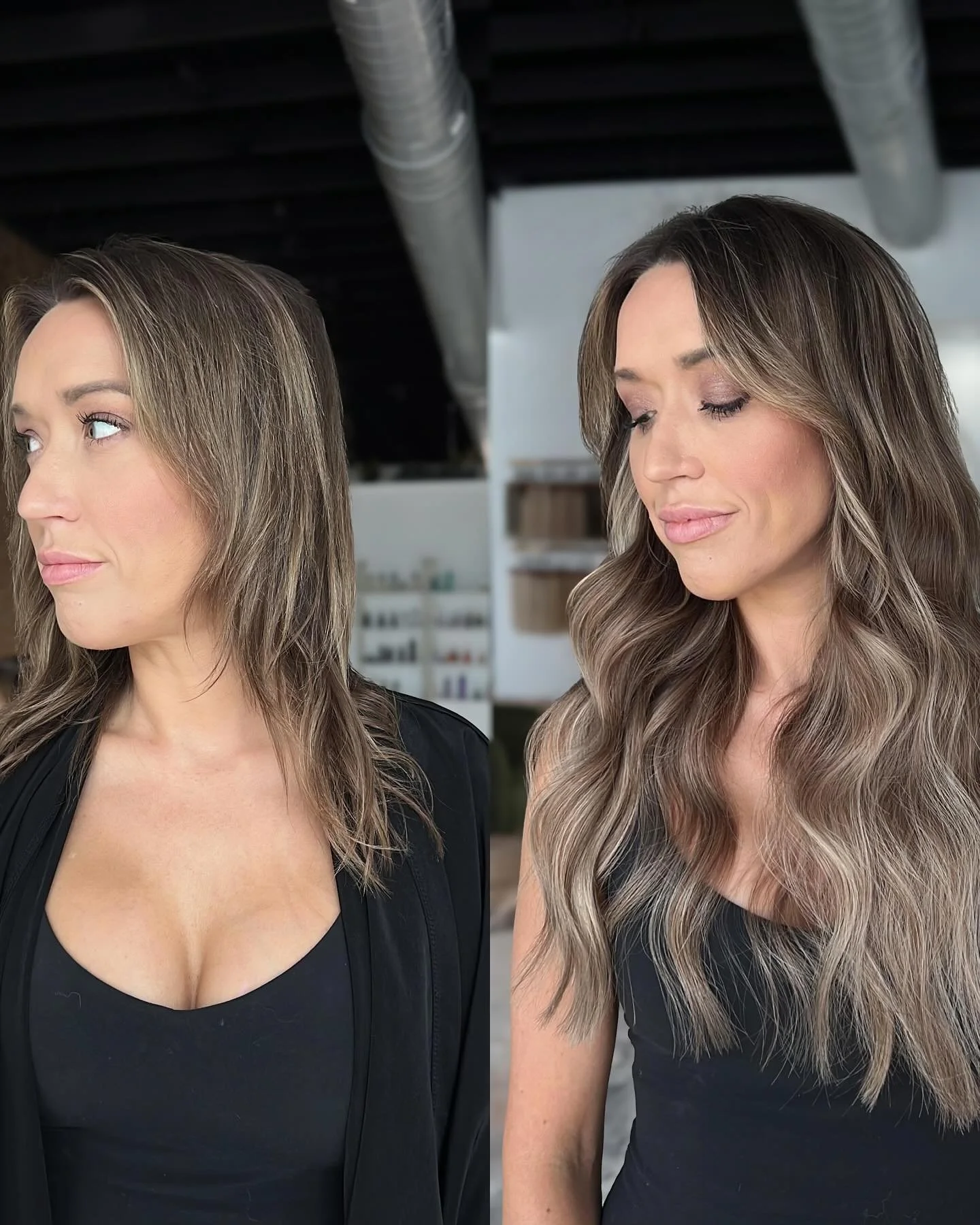 One of my favorite extension transformations 

Couldn&rsquo;t not post it to @oneshothairawards 
 #oneshothairawards #btconeshot2025_hairextensions