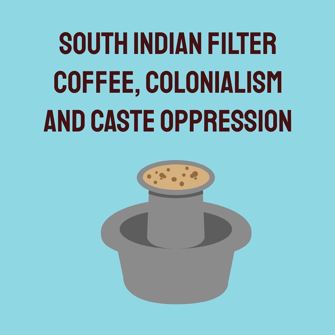 ☕️ South Indian Filter Coffee, Colonialism and Caste Oppression (link in bio)⁣
🖋Summary: From the legend of Baba Budan to British colonialism and caste oppression, South Indian Filter Coffee encapsules a significant history. ⁣
💌 Subscribe to kafeku