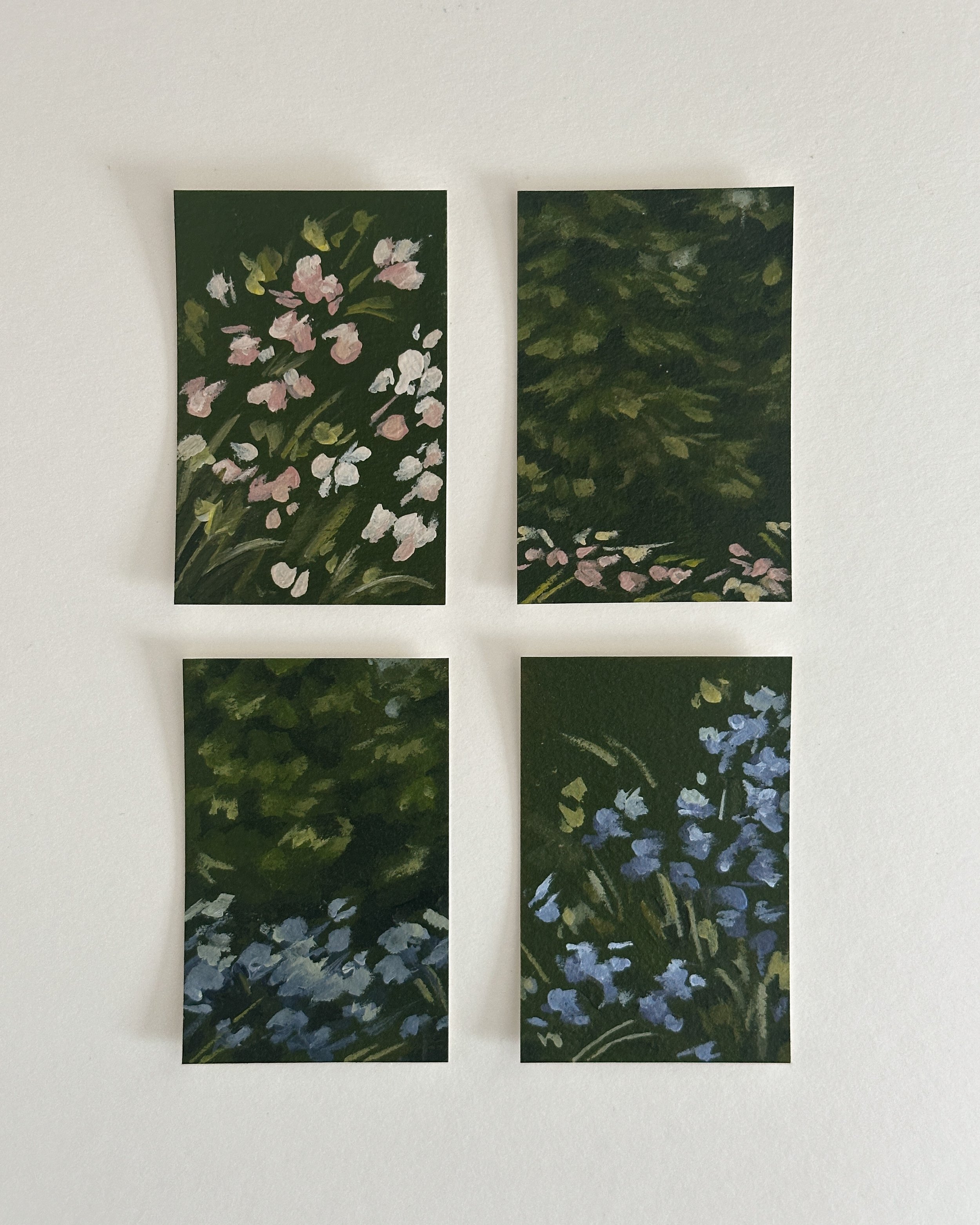 Mini Paintings (RESERVED FOR COURTNEY!)