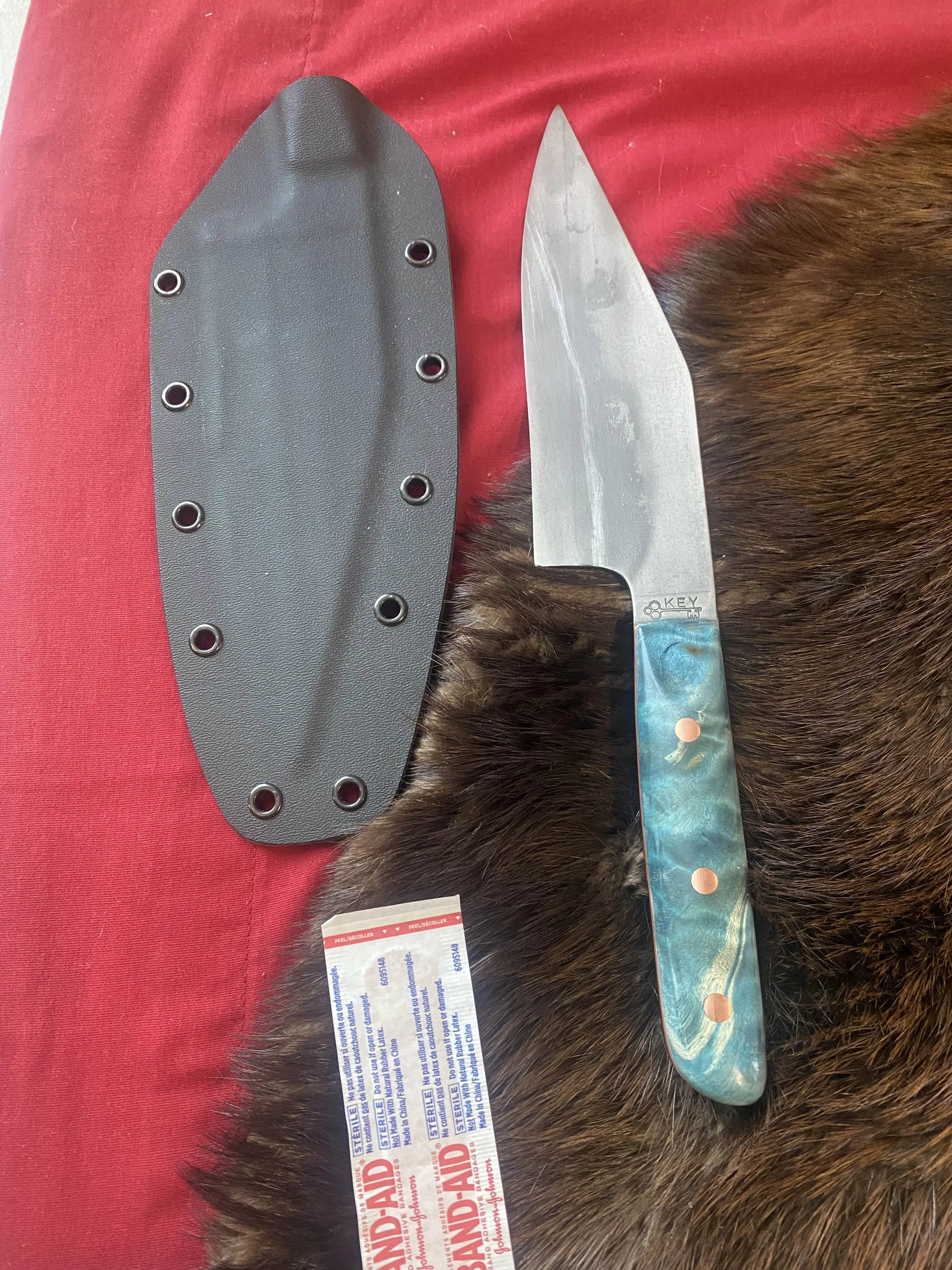 Single bevel chef knife