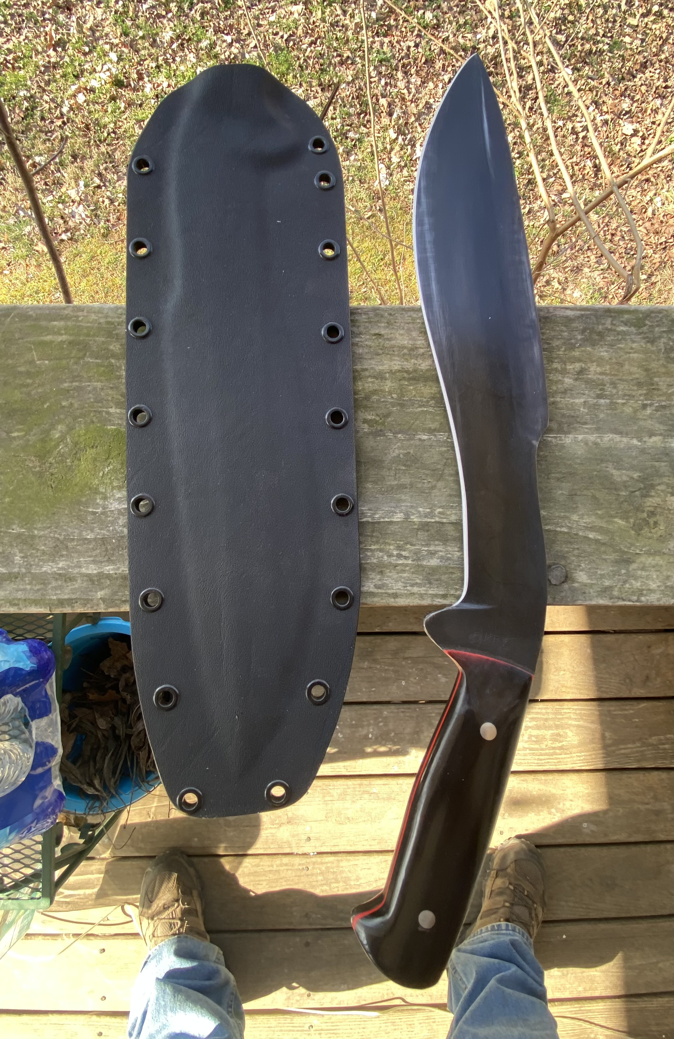 Kukri Blade with Buffalo Horn Handle