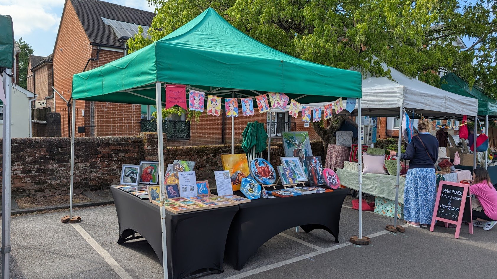 A market to remember- Sunshine, sales, and so much to learn