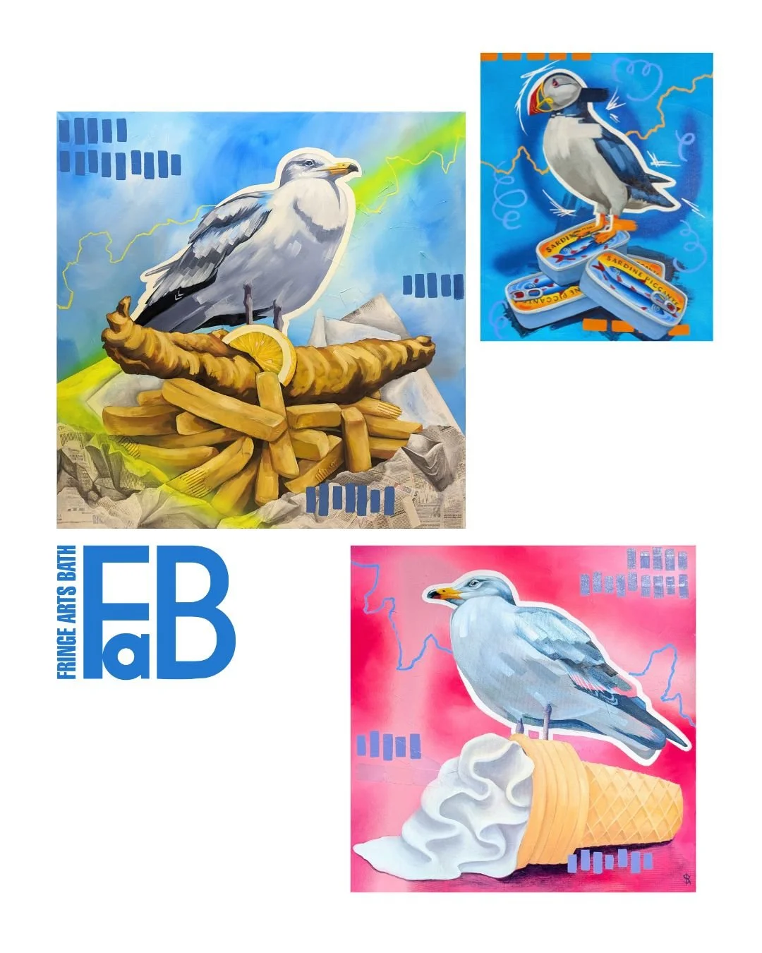 Three Paintings Selected for Fringe Arts Bath 2026