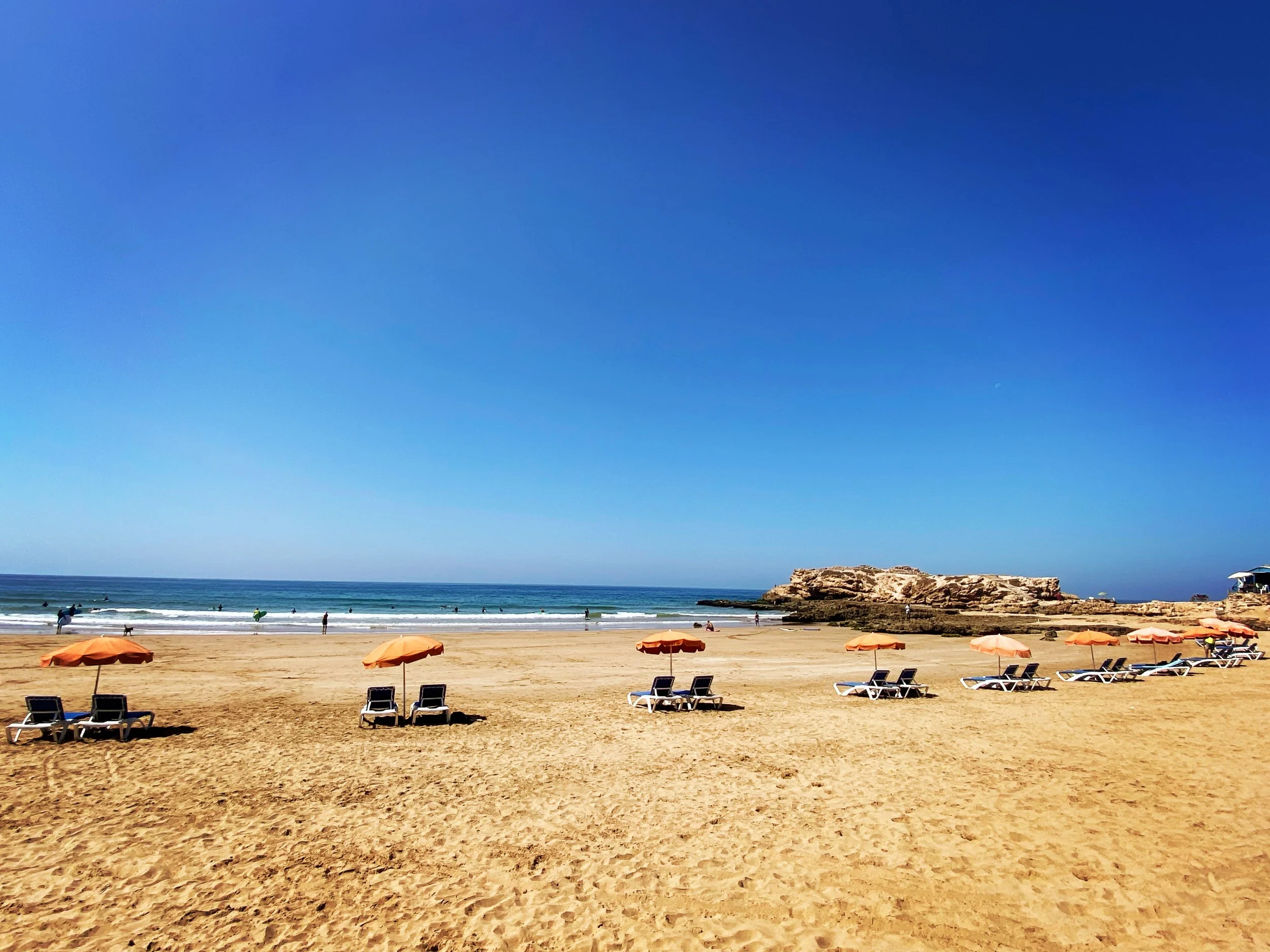 Tamraght, Taghazout beach