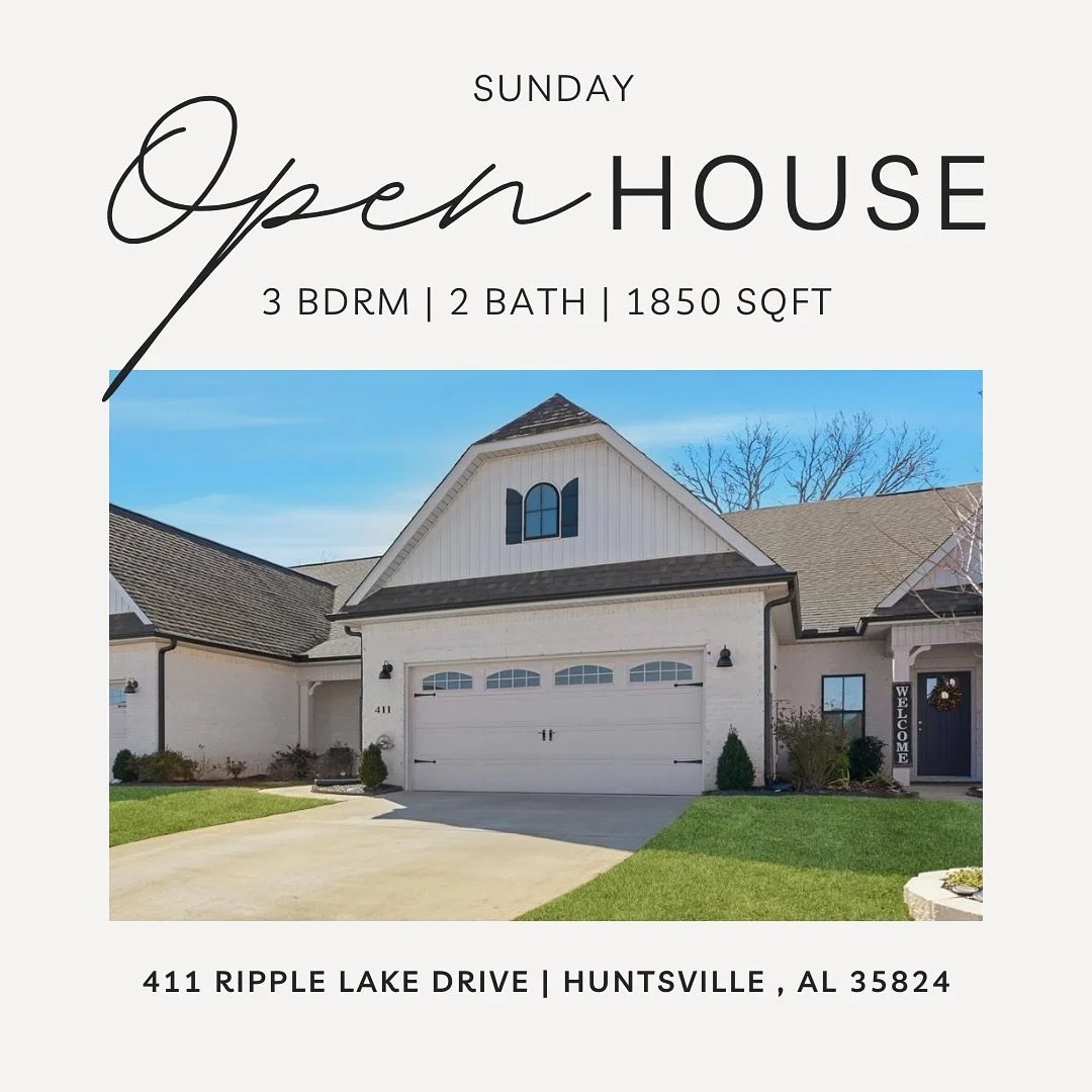 ✨ Open House Today | 2&ndash;4 PM ✨
📍 411 Ripple Lake Drive

Easy living starts here. This like-new, full-brick townhome offers a bright, open layout, covered outdoor spaces, and a privacy-fenced backyard with no neighbors directly behind. Lawn care