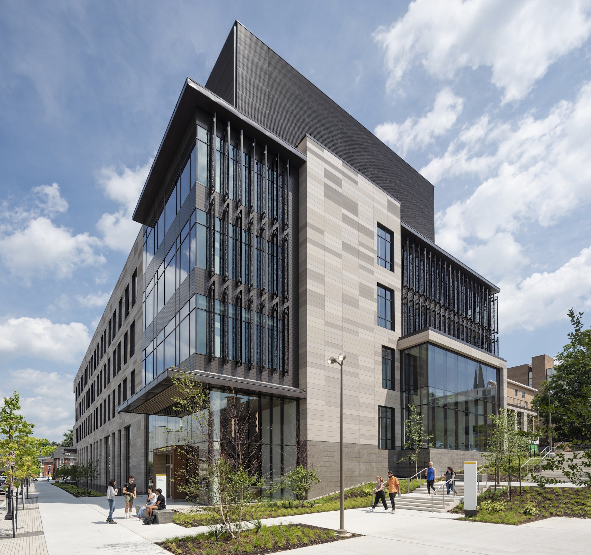  Lehigh University Health, Science &amp; Technology Building (Bethlehem, PA) | Image Courtesy of Lehigh University, HGA and Anton Grassl 