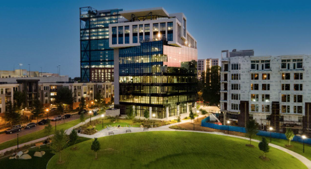  USAA Charlotte, The Square at South End | Image Courtesy of Conservice ESG 