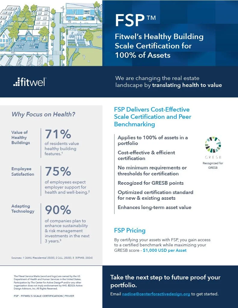 Fitwel Scale Certification FSP™ Primer — 2026