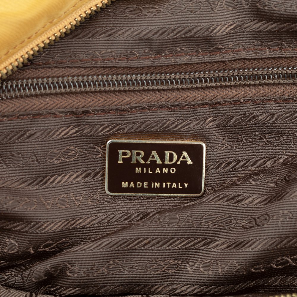 Prada Mustard Shoulder Bag — Voodoo Warehouse