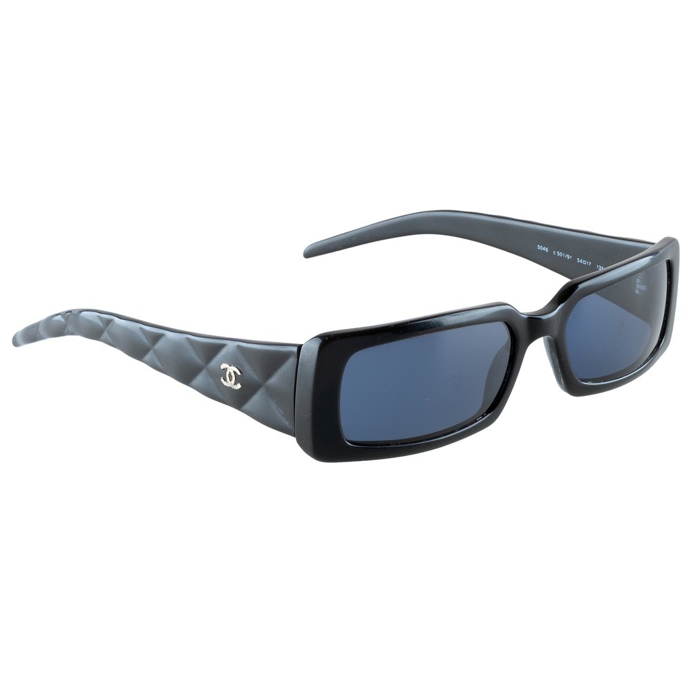 Chanel 5072 White Sunglasses — Voodoo Warehouse