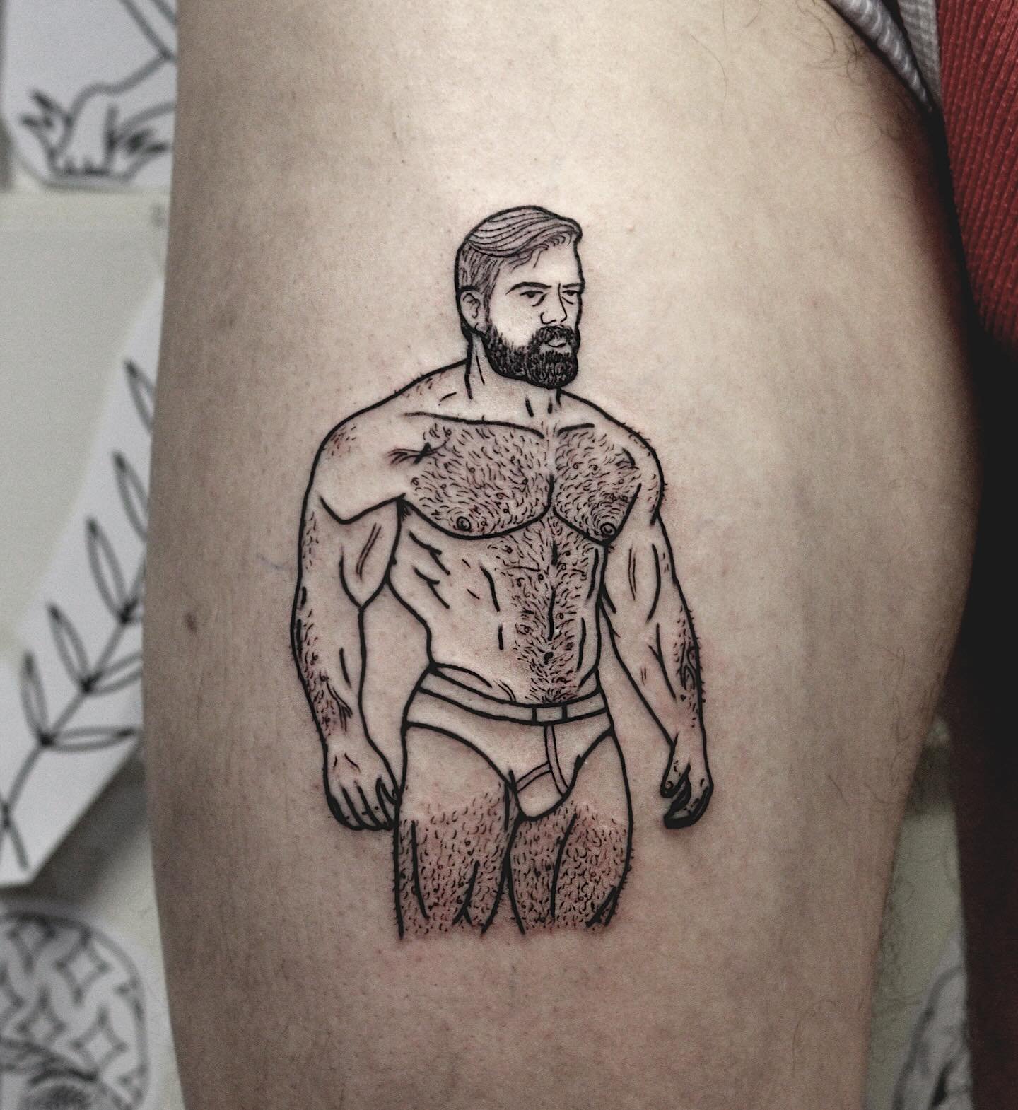 Thanks Killian! Done @secretdoor_studio  #tattoo #tattoos #tattooed #tattooing #qttr #queertattooer #oldworkers #oldschool #oldschooltattoo #tradworkers #traditionaltattoo #gerfertattoo #dublin #gay #gaytattoo #musclemen #musclegay 
Thanks:
@dermaliz