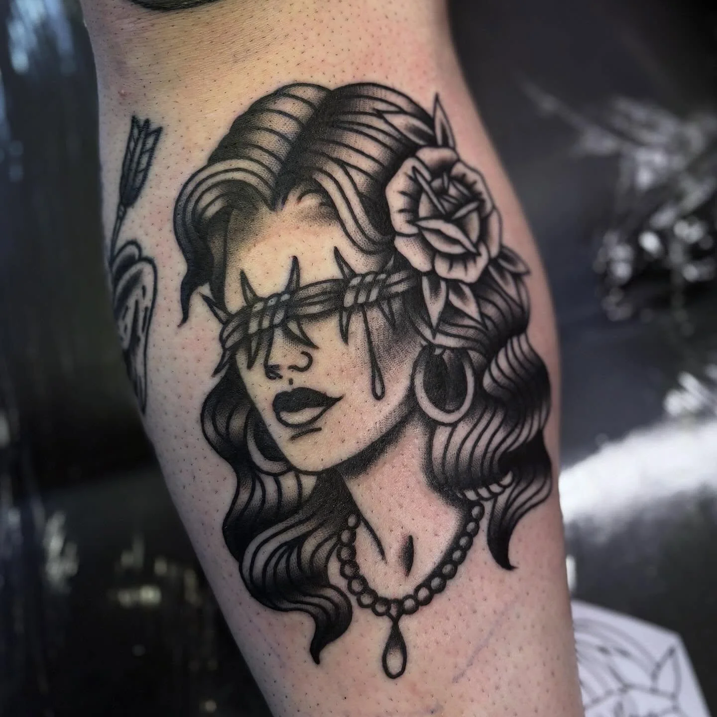 Done @secretdoor_studio DM to book 🙌 #tattoo #gerfertattoo #oldschooltattoo