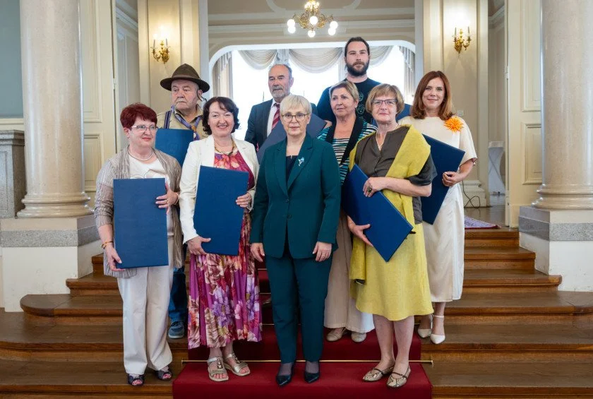 Društvo Šola zdravja med prejemniki Priznanja Republike Slovenije za prostovoljstvo