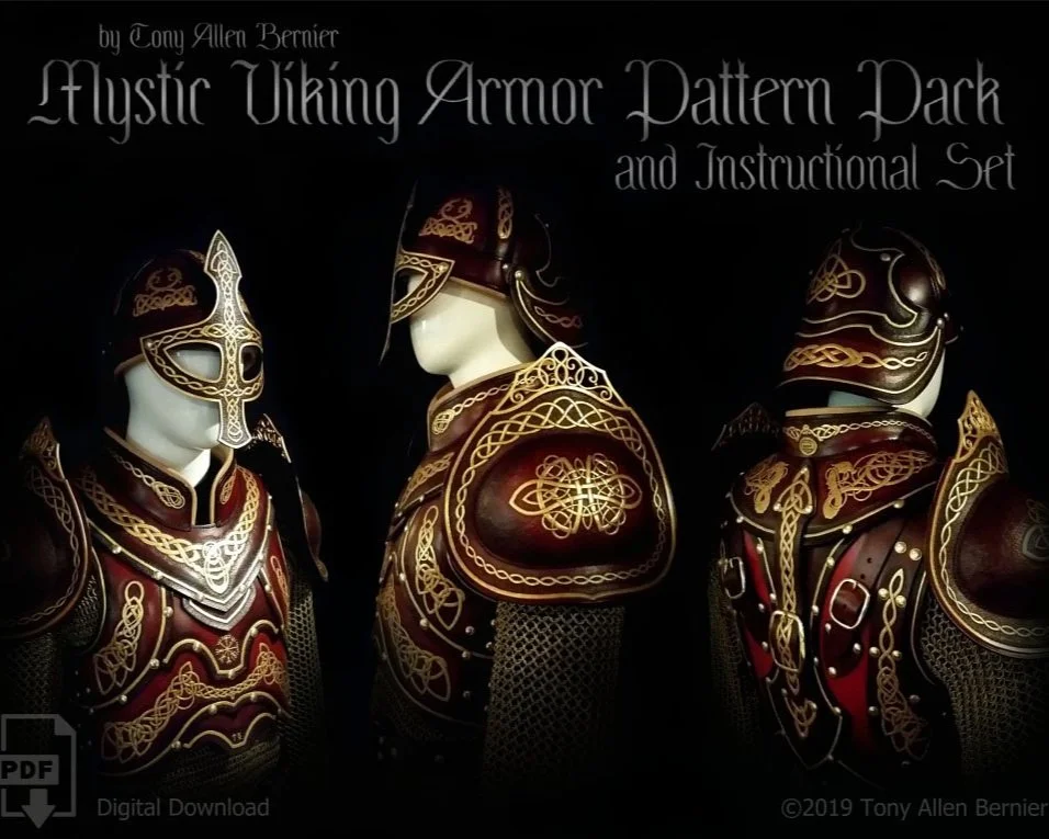 Leather armor patterns.