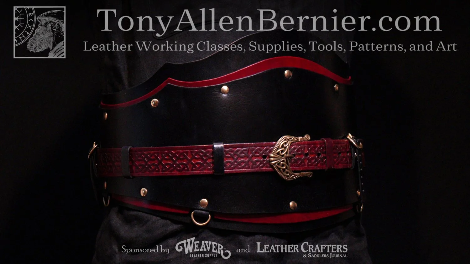 How to make a leather Kidney belt — Tony Allen Bernier