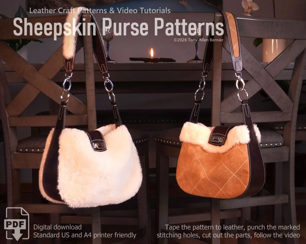 Shearling purse patterns.
