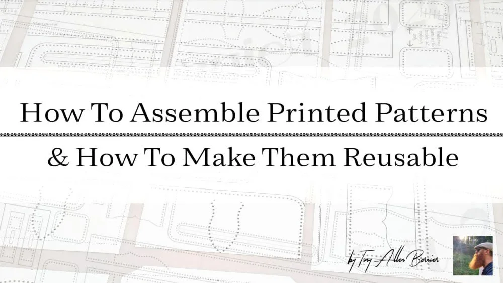 How to use pdf patterns.