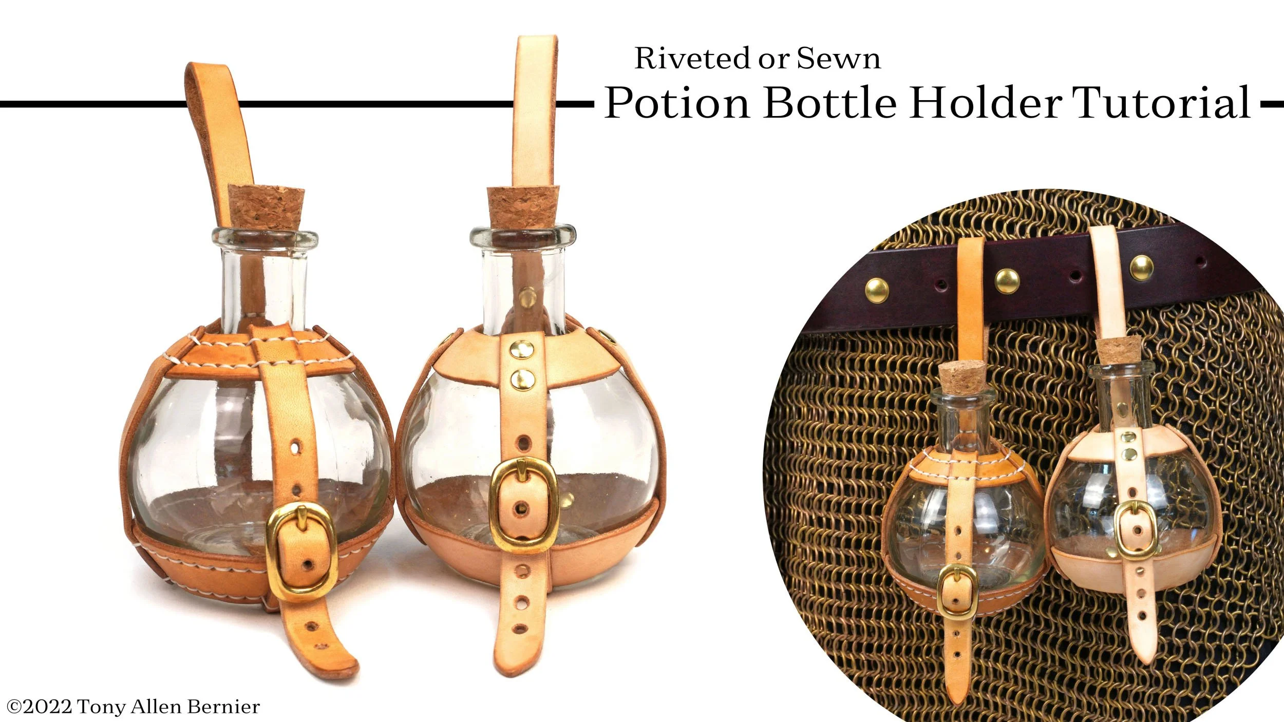Potion bottle holder tutorial — Tony Allen Bernier