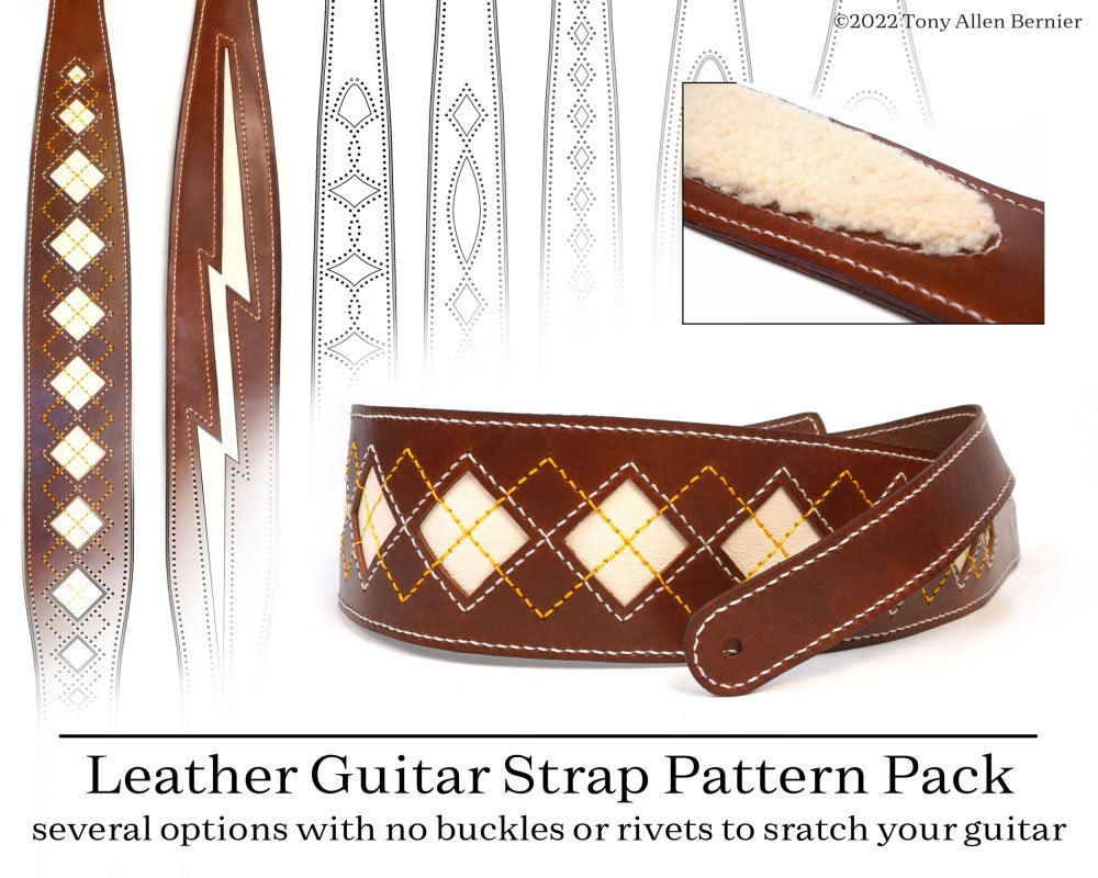 how to make leather guitar straps — Tony Allen Bernier how to make leather guitar straps — Tony Allen Bernier