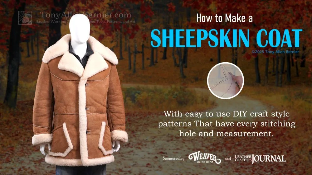 How to make a wool sheepskin jacket.