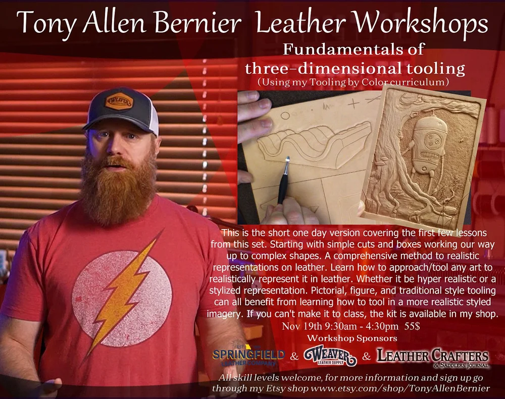 Leather Class Leather classes — Tony Allen Bernier