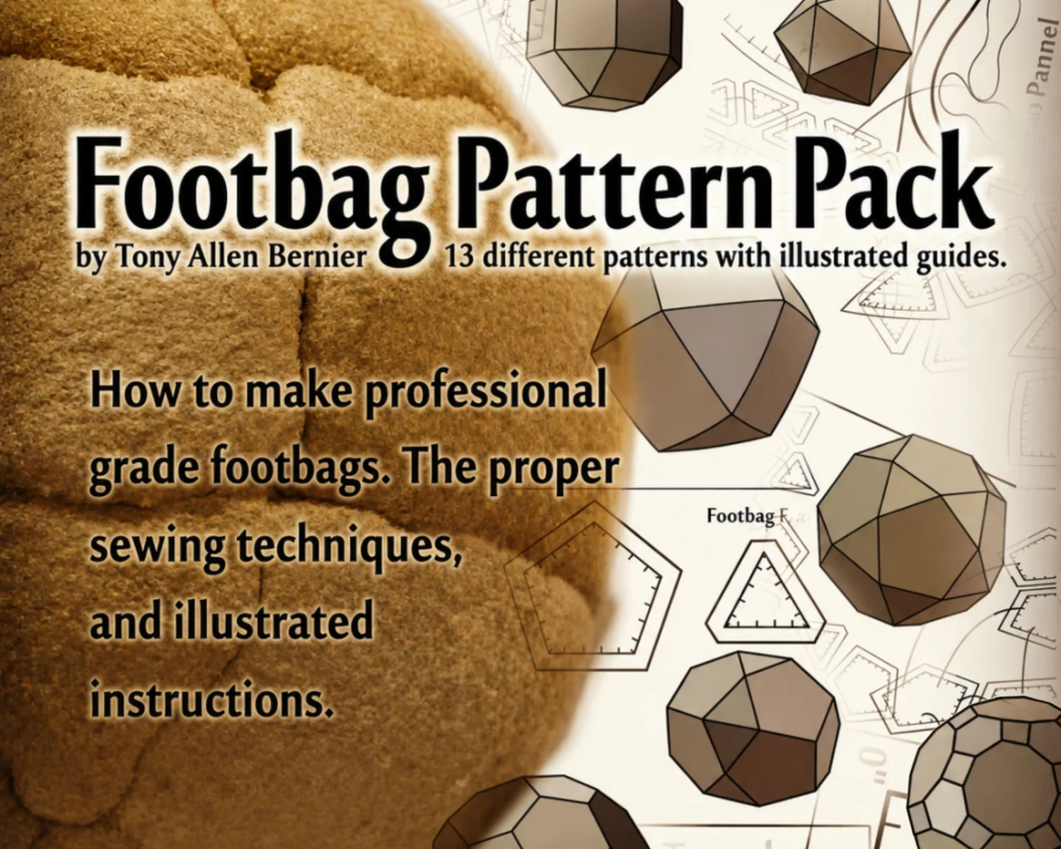 How to Make Footbags & Hacky Sacks. 13 Footbag Patterns from 2 to 62 ...