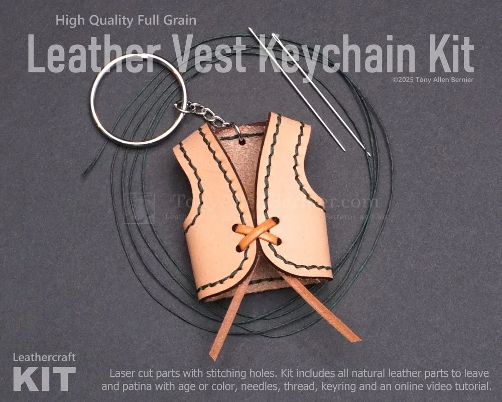Leather Vest keychain kits.jpg