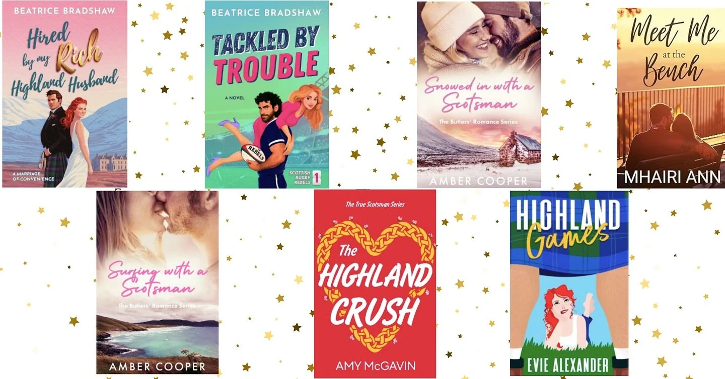 All these Scottish belters and more are free today in the romance book lovers book blast. Head on over to romancebooklovers.com to get your fill. 

@beatricebradshawauthor @eviealexanderauthor @amymcgavinbooks