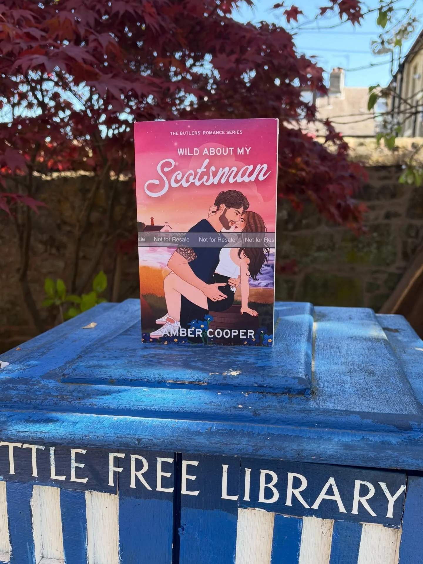 Things I did in my lunch break from my real job. Took my hidden gem to the local hidden gem (Kate and Wills once visited). Didn&rsquo;t put the book in the free little library as there are kids go there. Saw a man I genuinely thought was a giant gard