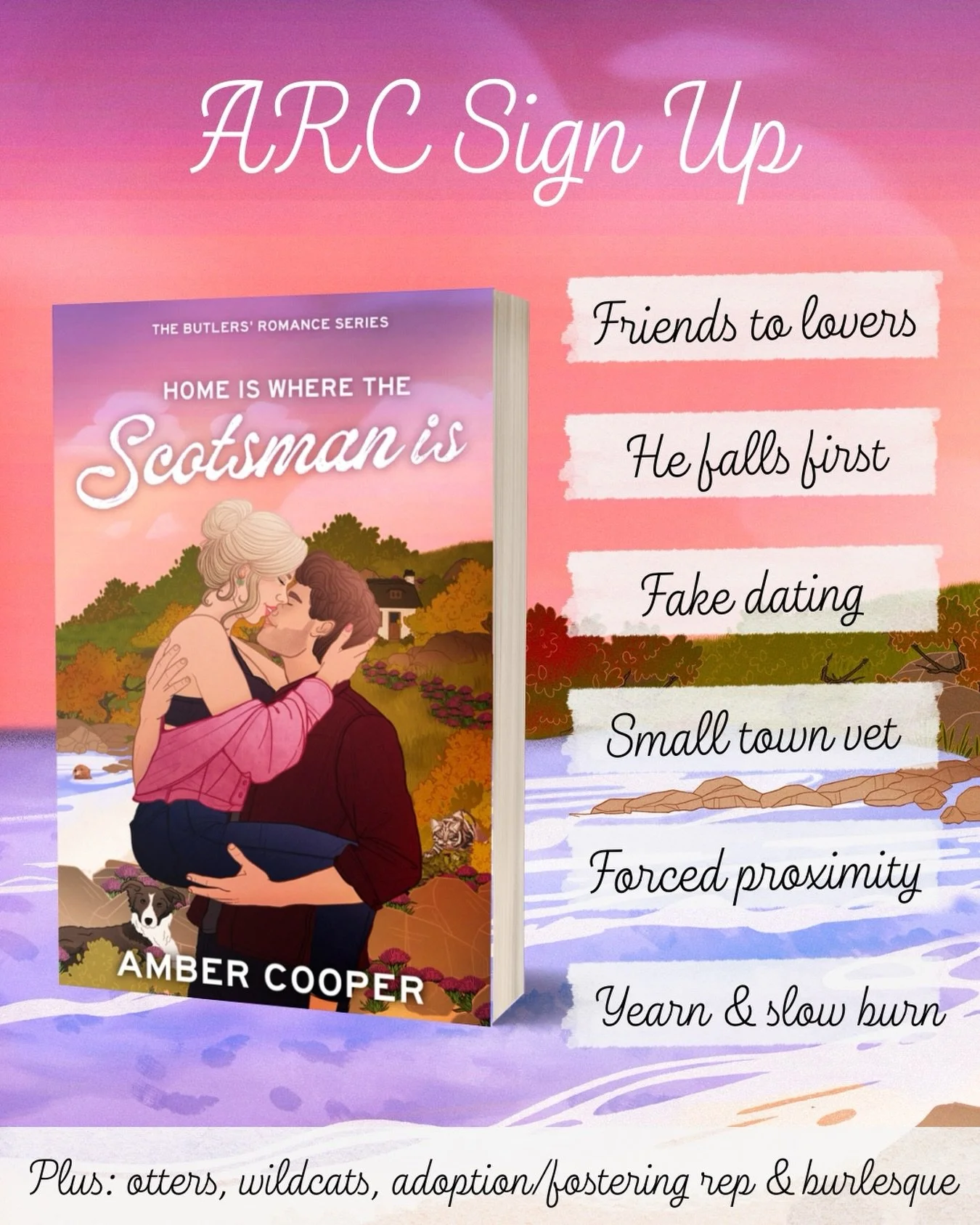 Bar is open!!!

Sorry, my inner Tom Cruise got out of the box there. What I meant to say is ARC sign up is open. Link in bio. ARCS will go out on Nov 16th. Release is Nov 30th. 

💖🦊💖🦊 BLURB 💖🦊💖🦊

He would do anything to save his animals &ndas
